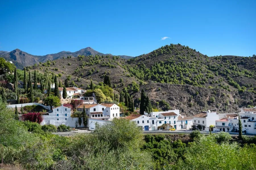 La Molineta hamlet in the Andalucian hills
