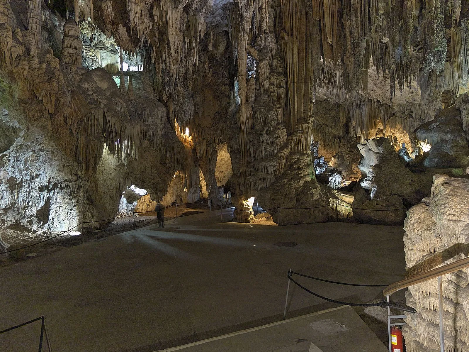 Inside the Cuevas de Nerja