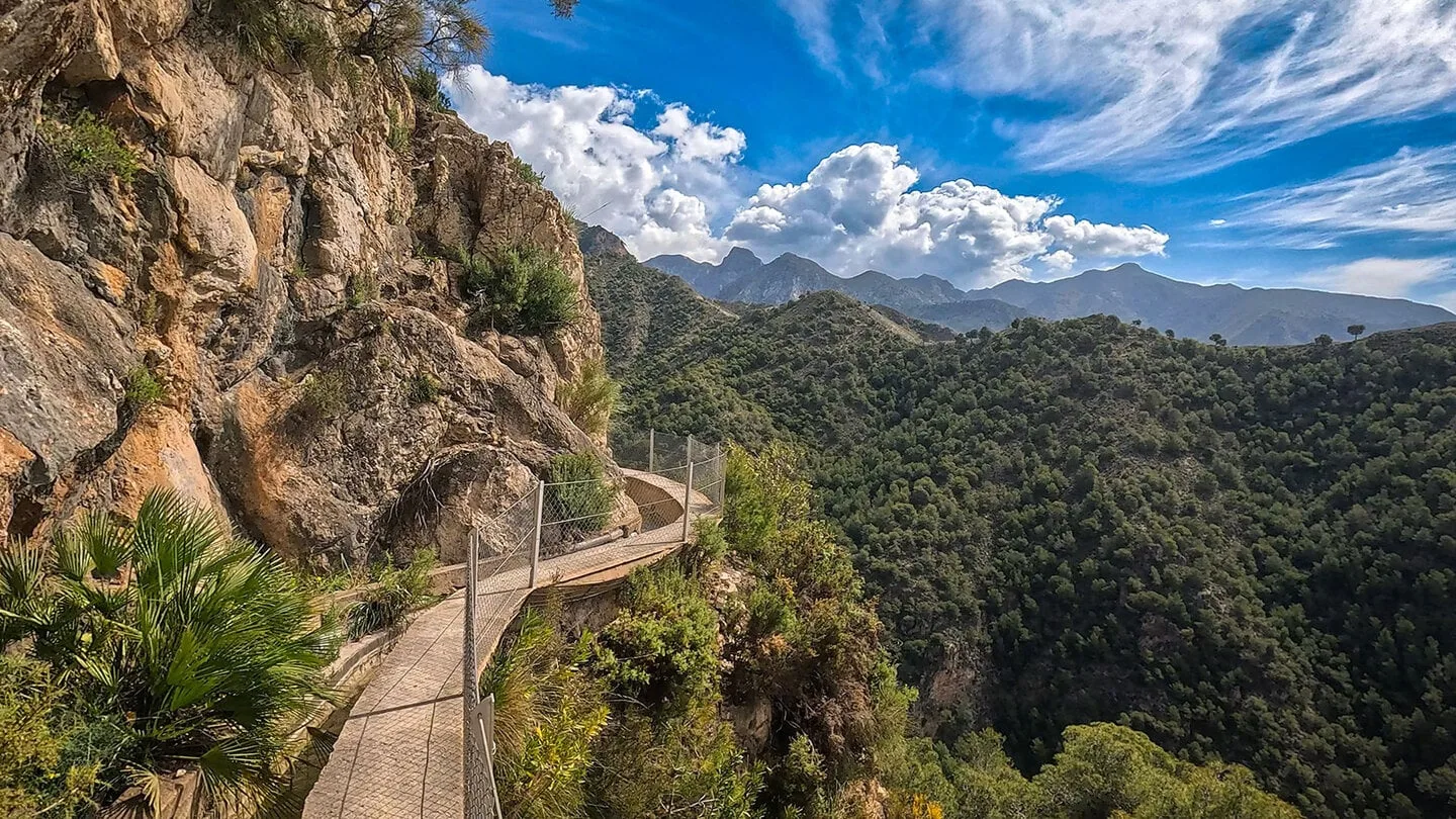 Sierra de Tejeda mountains